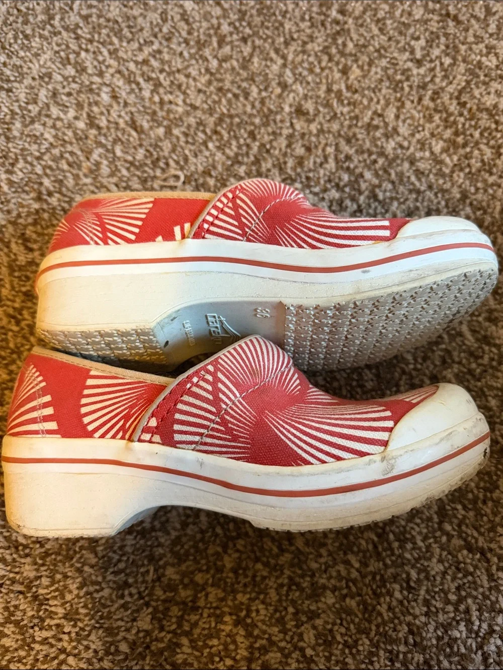 Womens’ Dansko Slip-On Canvas Shoes size 36